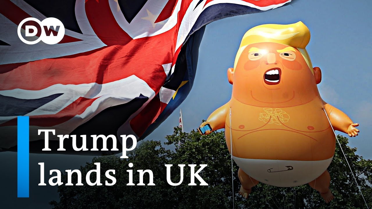 Donald Trump stirs controversy amid UK state visit | DW News