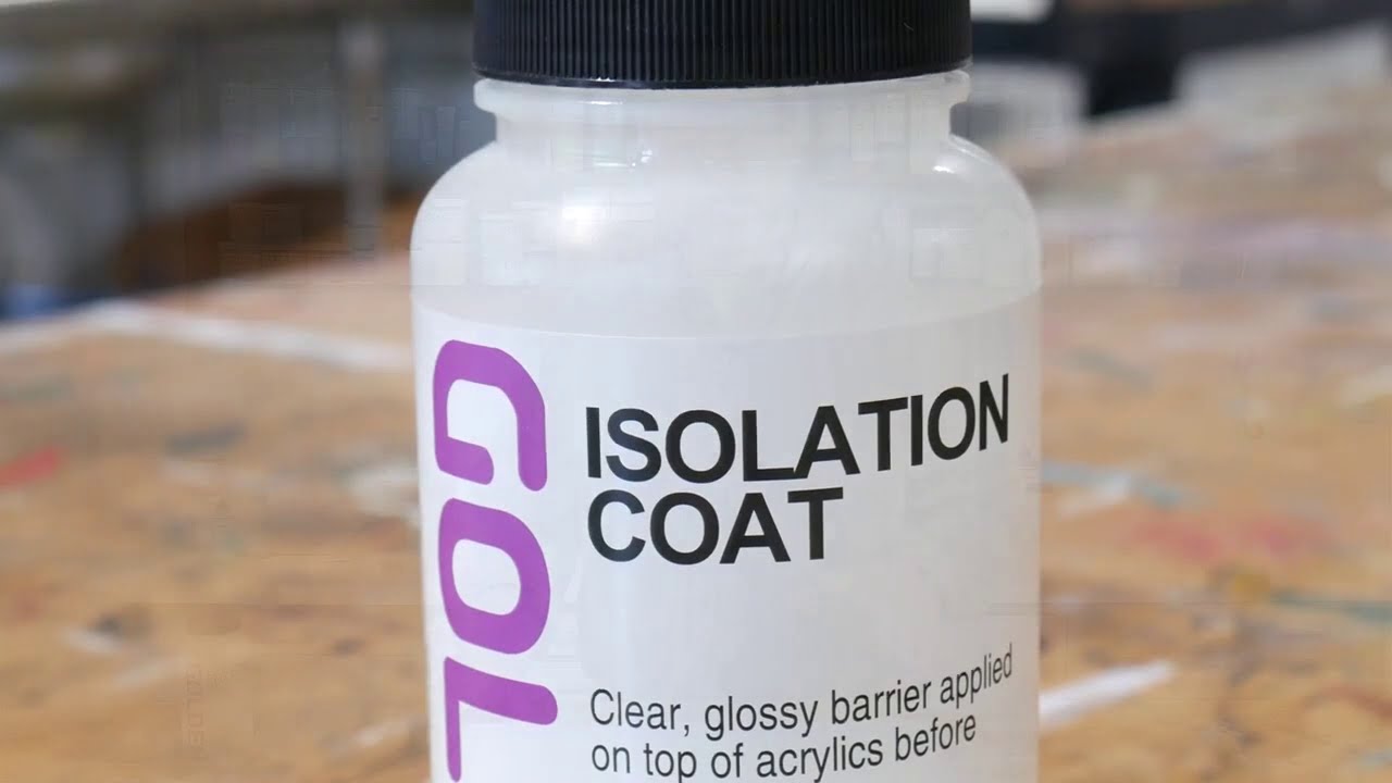 Golden Artist Colours: Isolation Coat Application For Small Paintings
