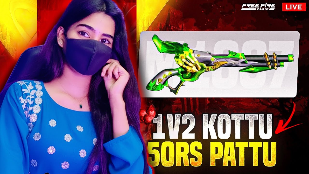 Telugu Girl Live- Ff Live - తెలుగులో - Free Fire Live - Team code - Road To1💞​​19k