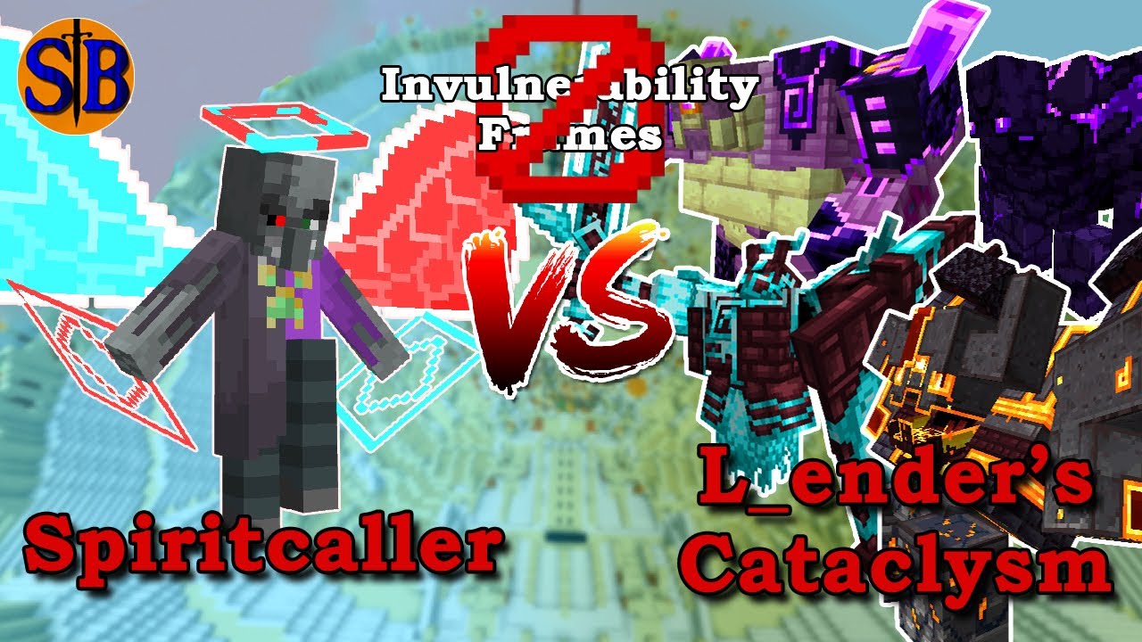 Spiritcaller (Illage & Spillage) VS L_ender's Cataclysm | NoDami | Minecraft mob battle