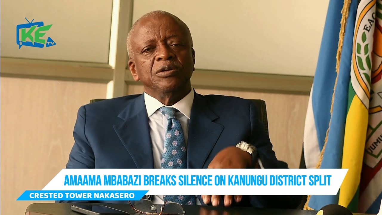 Rt. Hon. Amaama Mbabazi Gives His Position on Kinkizi West–East District Split