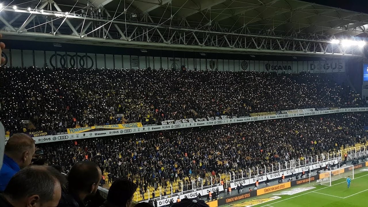 Fenerbahçe Sen Çok Yaşa - 6 dakika boyunca TRİBÜN ŞOV (Tribün Çekim FHD)
