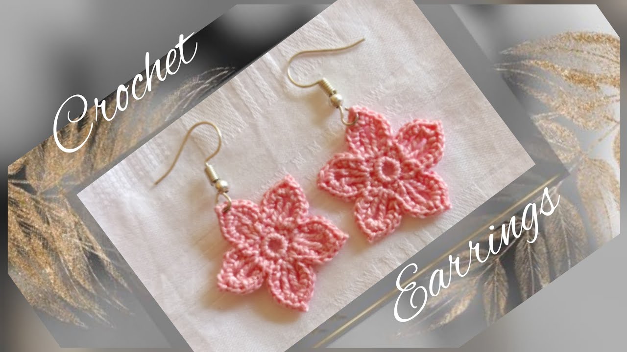 CROCHET MOTIF EARRINGS | MOST DEMANDING | EASY TO MAKE