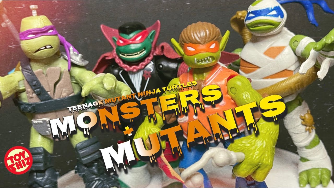🎃 2017 TMNT MONSTERS + MUTANTS | Tales of the TMNT | Playmates Toys