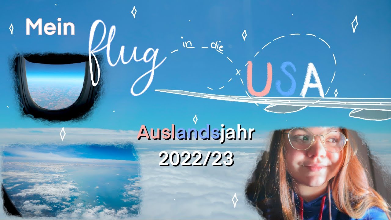 MEIN FLUG IN DIE USA 🇺🇸✈️ I Au Pair 2022/23 🇺🇸 I Selina Marie 💗