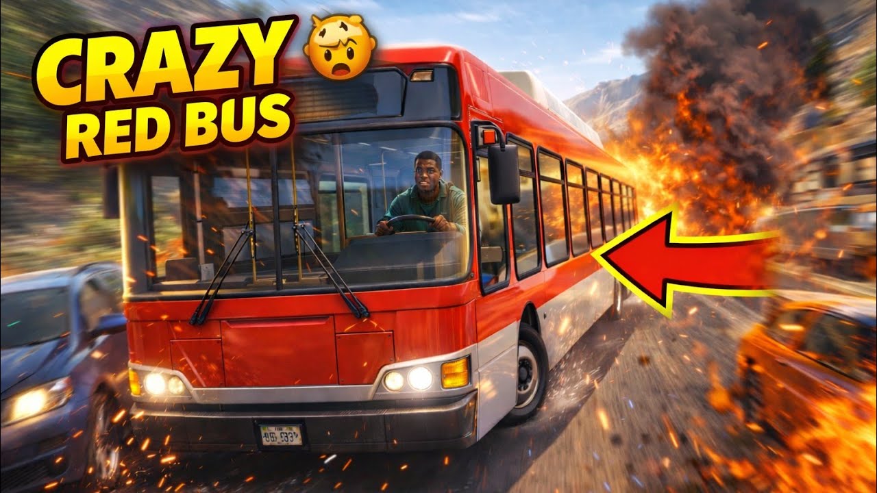 Extreme Off road Bus Driving in GTA V | Dangerous Mountain Roads 🚍🔥@HamidHamdani-v5h 