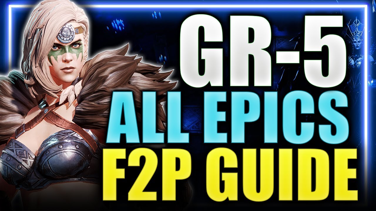 GEAR RAID 5 - EPICS ONLY Official Guide - Stage 4 & F2P Strategy - NO LEGGOS ⁂ Watcher of Realms