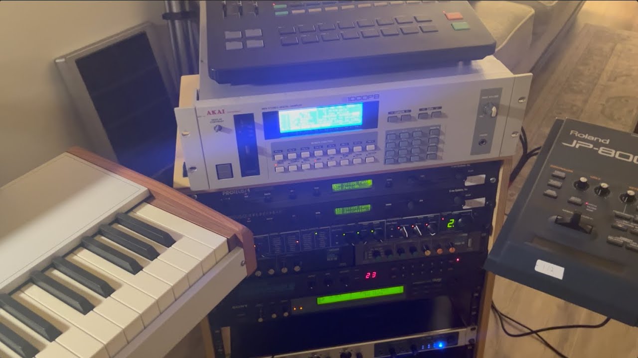 Lush 80's New Romantic Pop Song That Never Existed (AKAI S1000, Roland D-50, JP-8000, RX11, Proteus)