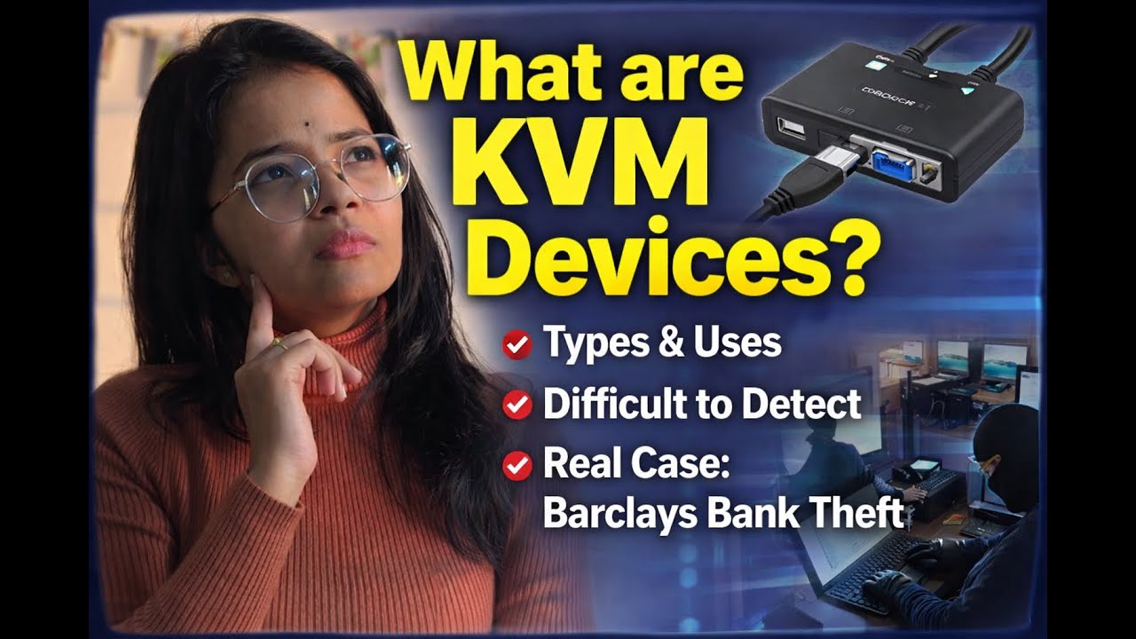 KVM Attack Explained ⚠️ Legit vs Illegal Uses + Real Bank Theft Case