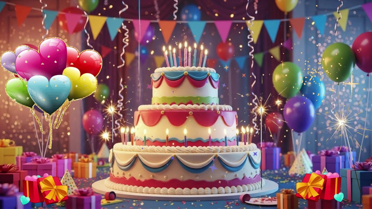 🎂🤩Happy Birthday Song 🎶 Sing Along Loudly
