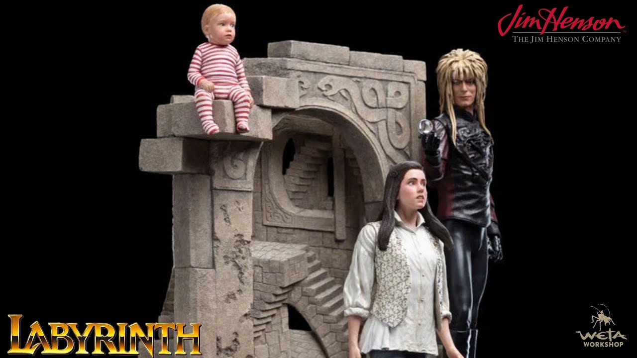 Labyrinth: Jareth and Sarah In the illusionary Maze | Statua 1:6 by Wētā Workshop