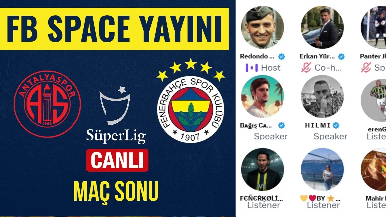 Antalyaspor 2-2 Fenerbahçe Maç Sonu | Fenerbahçe Space Odası