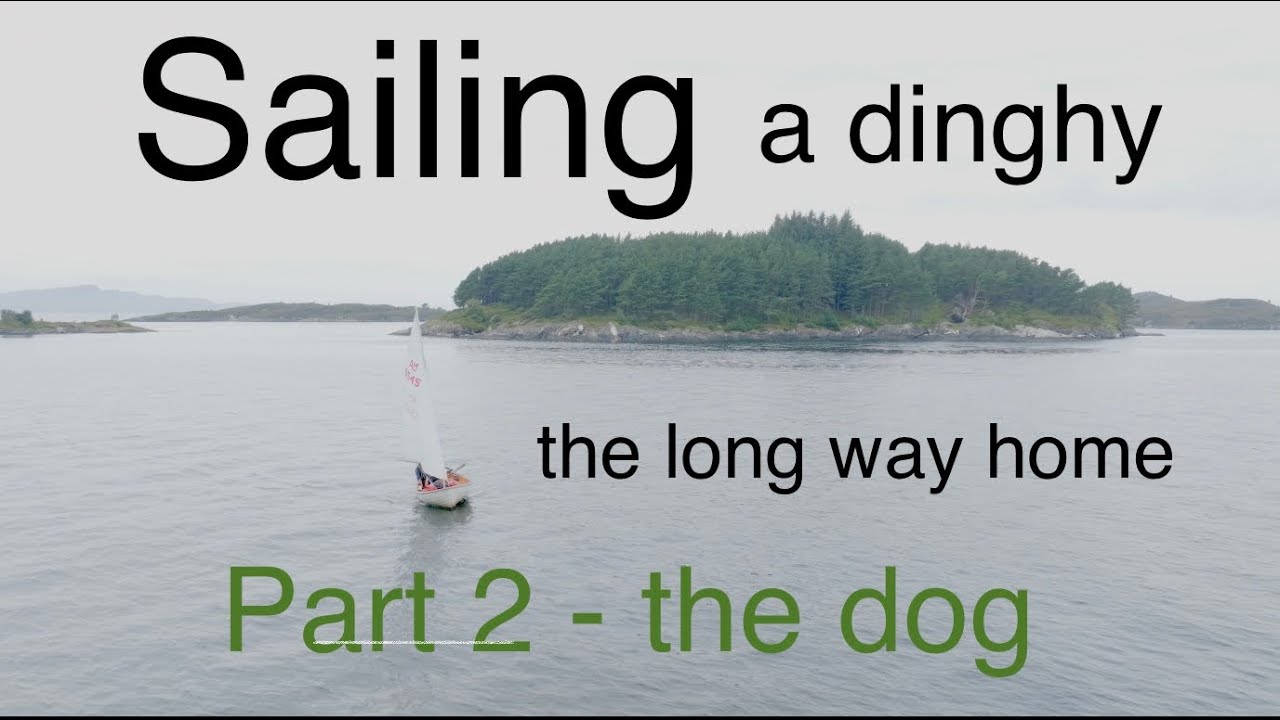 Dinghy sailing the long way home. Exploring a beautiful island, waiting for the strong wind to calm.