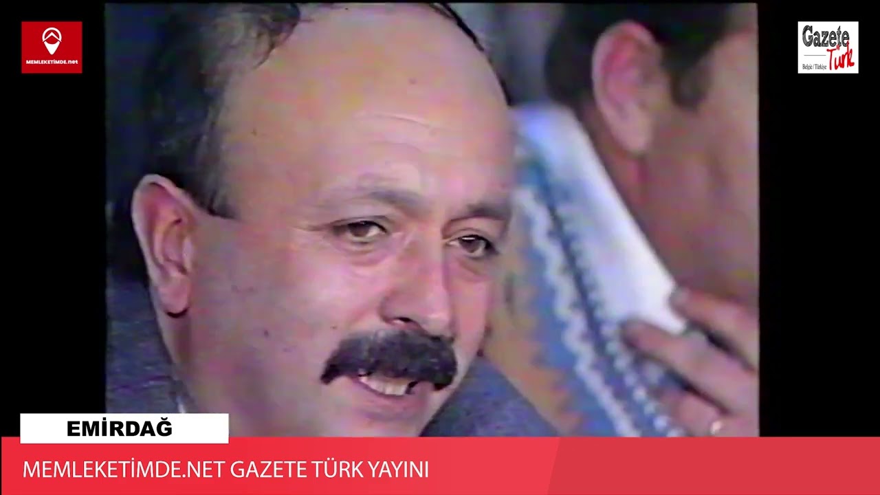 Nostalji TRT AVRASYA Emirdağ Çekimi 3 Memleketimde.net GAZETE TÜRK YAYINI