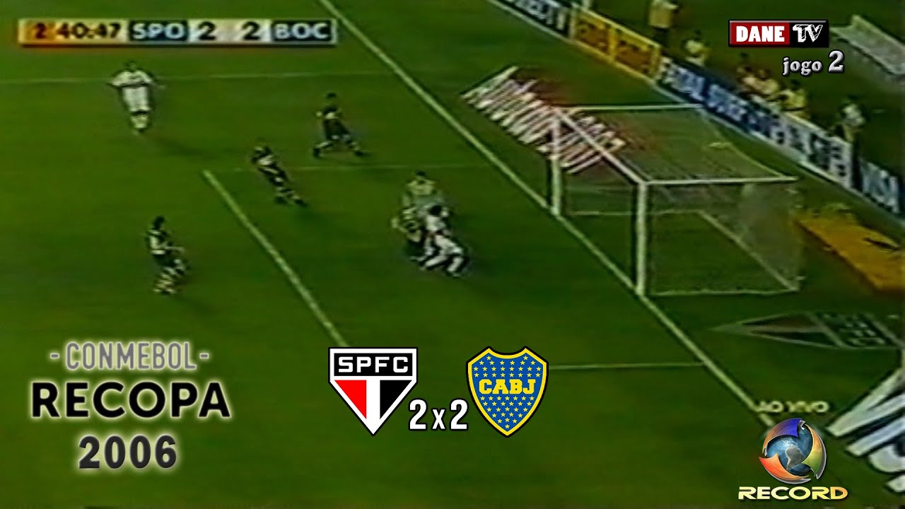 Recopa 2006 - São Paulo 2x2 Boca Juniors