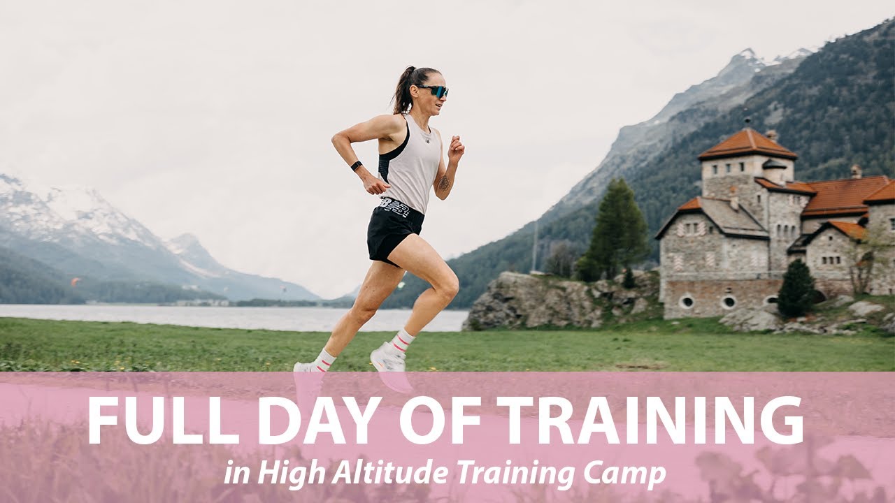 Full Day of Training in High Altitude Training Camp in St. Moritz | Laura Philipp