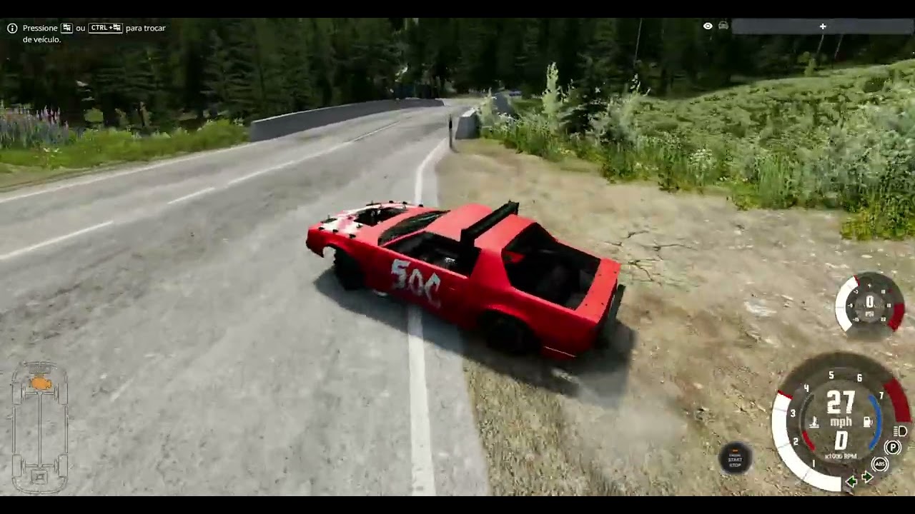 Destruição de carros no ALTITUDE 1.5 - BEAMNG.DRIVE