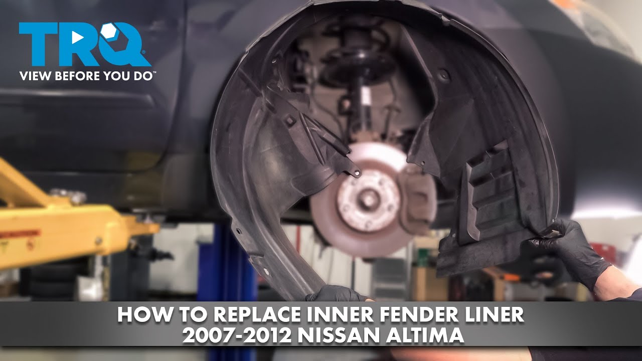 How to Replace Inner Fender Liner 2007-2012 Nissan Altima
