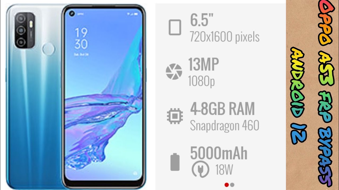 Oppo a53 frp bypass android 12 | 100 % working 