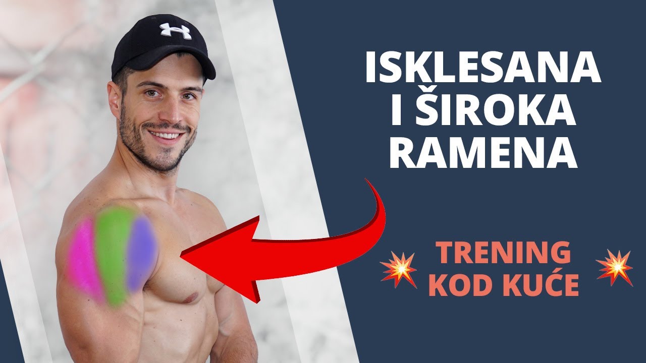 Vođeni trening 🎥 5 top vježbi za široka, nabildana i isklesana ramena 💪