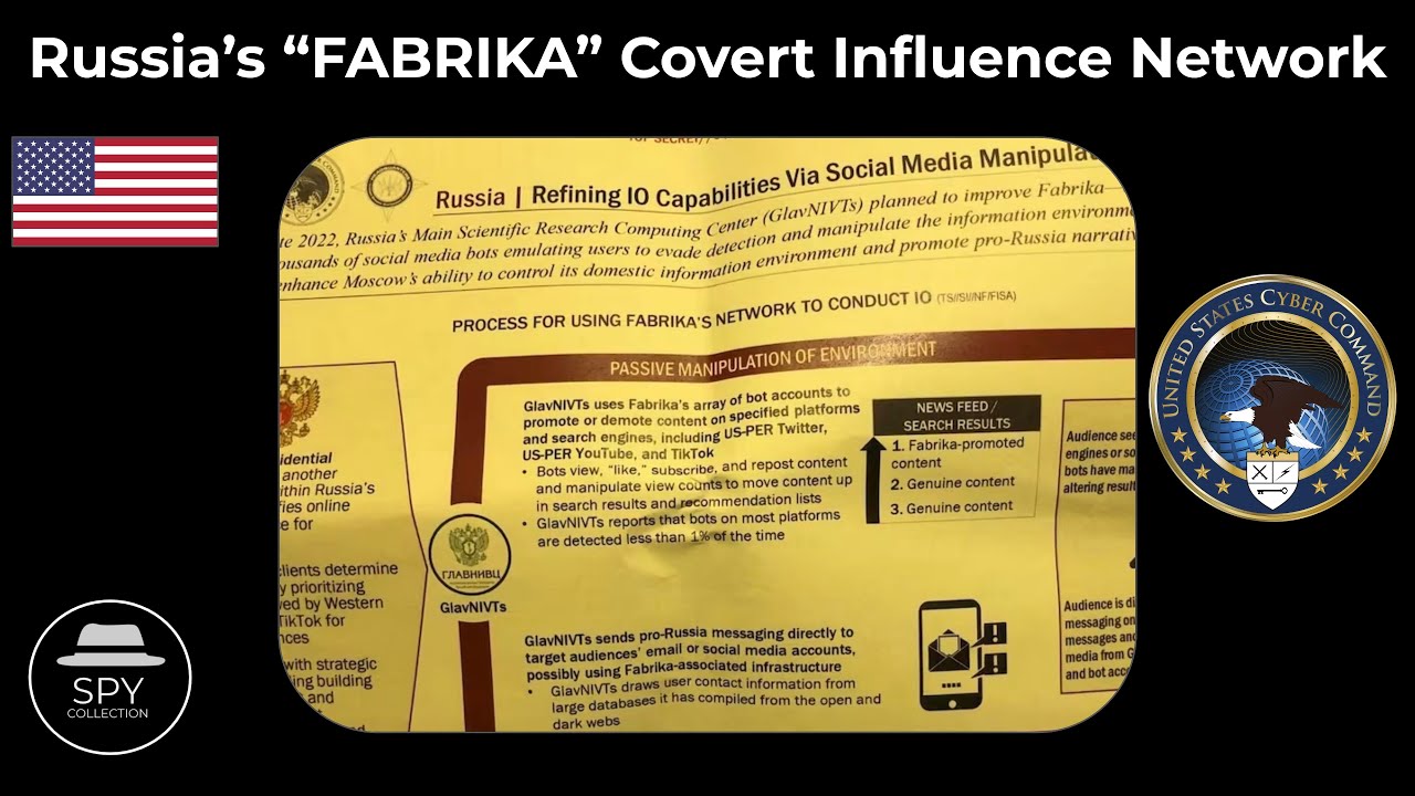 Russia's Top Secret Online Covert Influence 