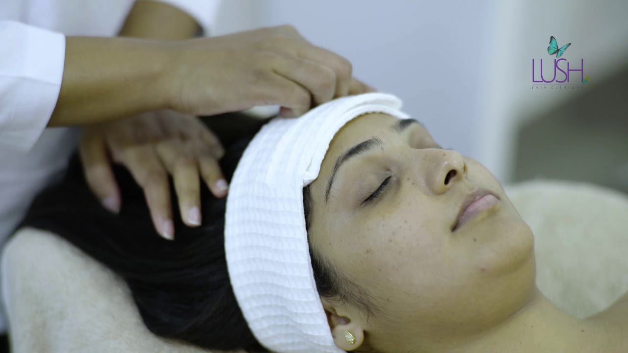 DERMAPLANING TREATMENT at Lush Skin Clinique.