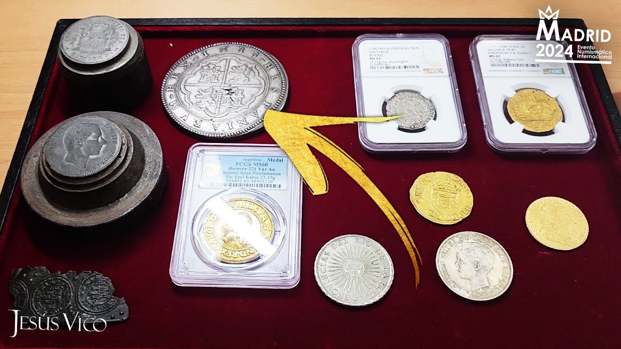 AUT&Eacute;NTICAS JOYAS | Subasta Jes&uacute;s Vico En el Evento Numism&aacute;tico de Madrid