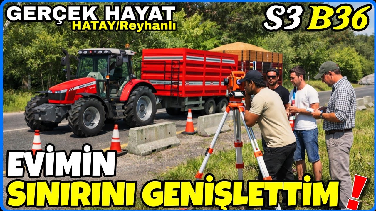 TMO'YA SATIŞLARI YAPTIK🔸️HARİTA MÜHENDİSİ GELDİ🔸️SERANIN ÜST TARAFI ARTIK BENİM🔸️FS25 GERÇEK HAYAT