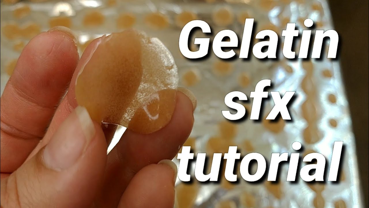 Cómo hacer Gelatin SFX tutorial en español