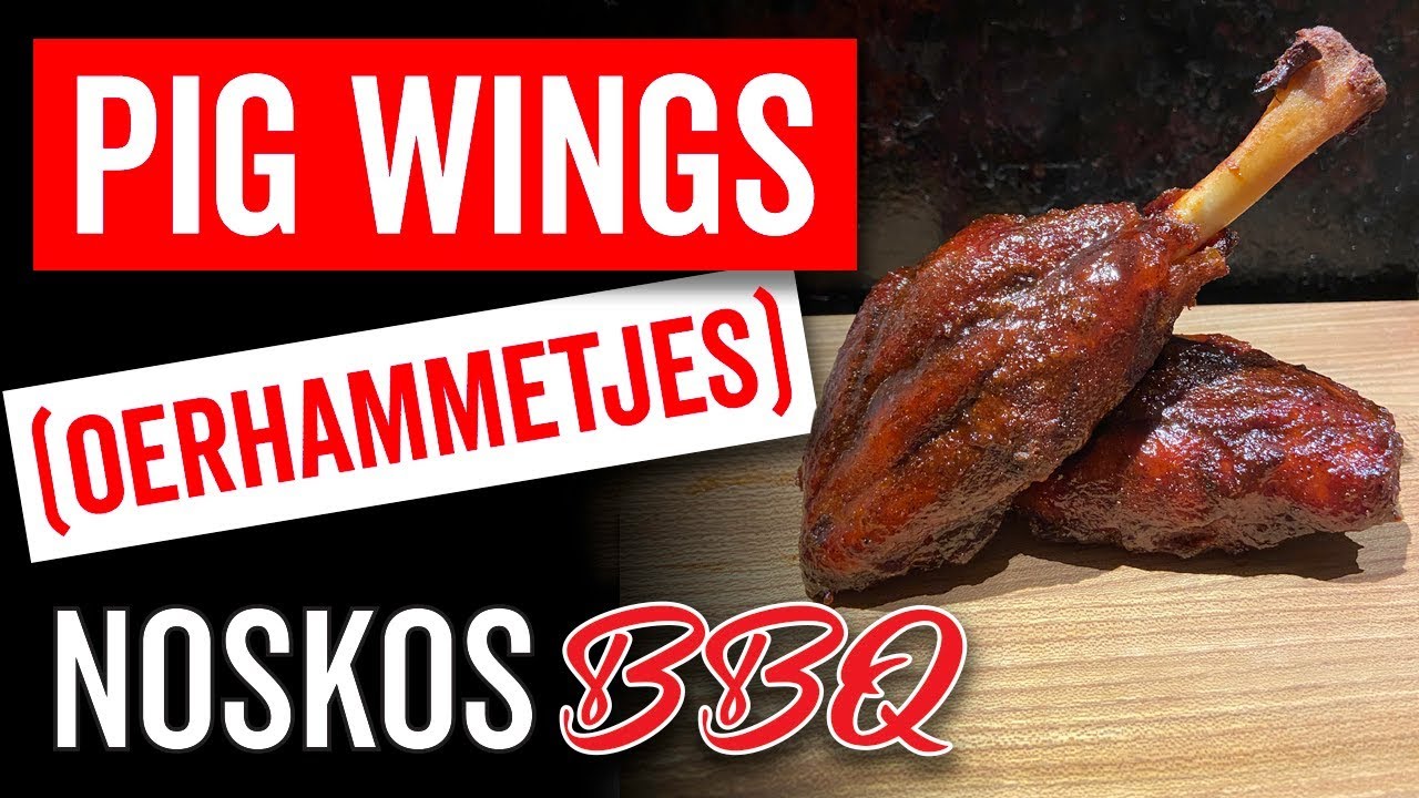 Pig Wings - Stoere oerhammetjes van de barbecue!