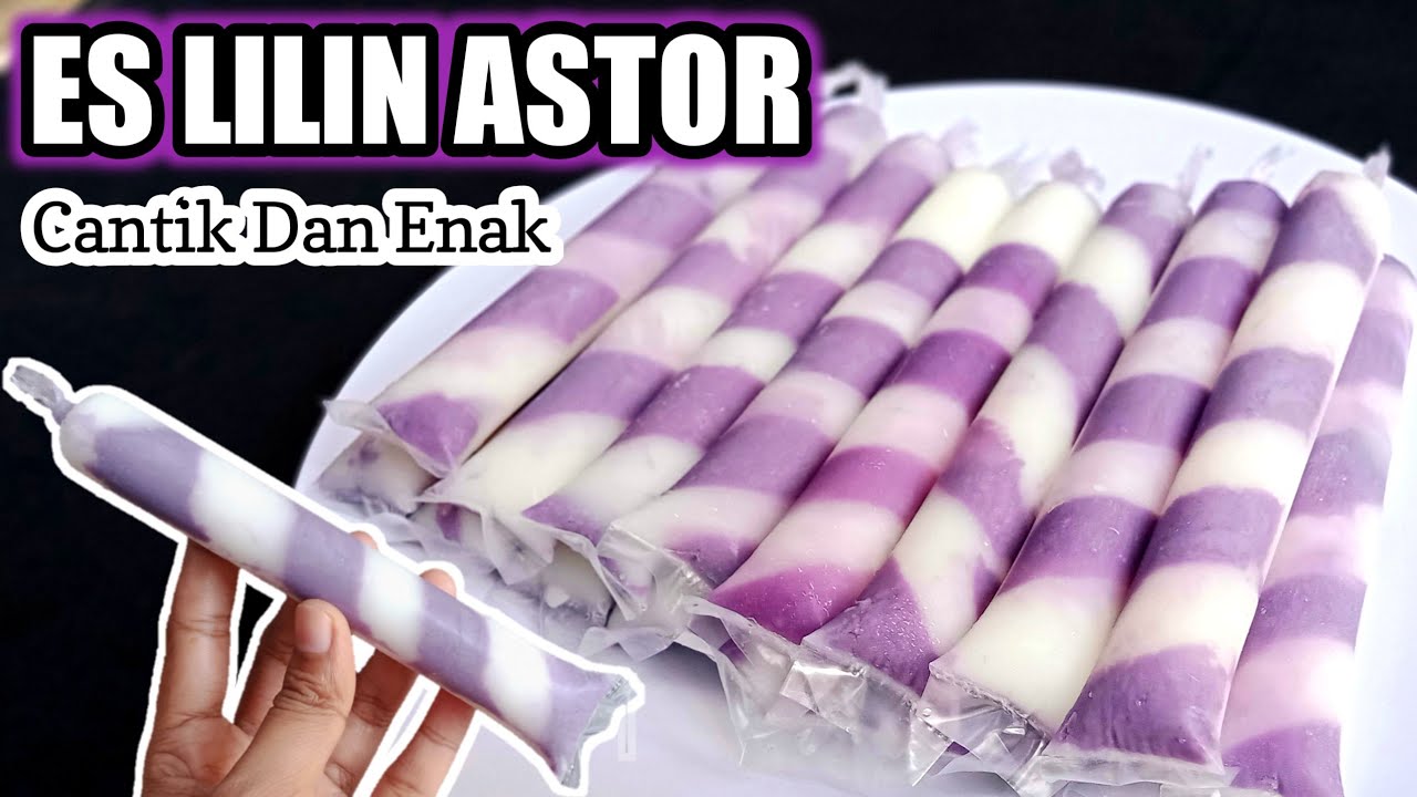ES LILIN ASTOR | TERNYATA BEGINI CARA BUAT MOTIFNYA MUDAH DAN SIMPEL BANGET | IDE JUALAN MODAL KECIL