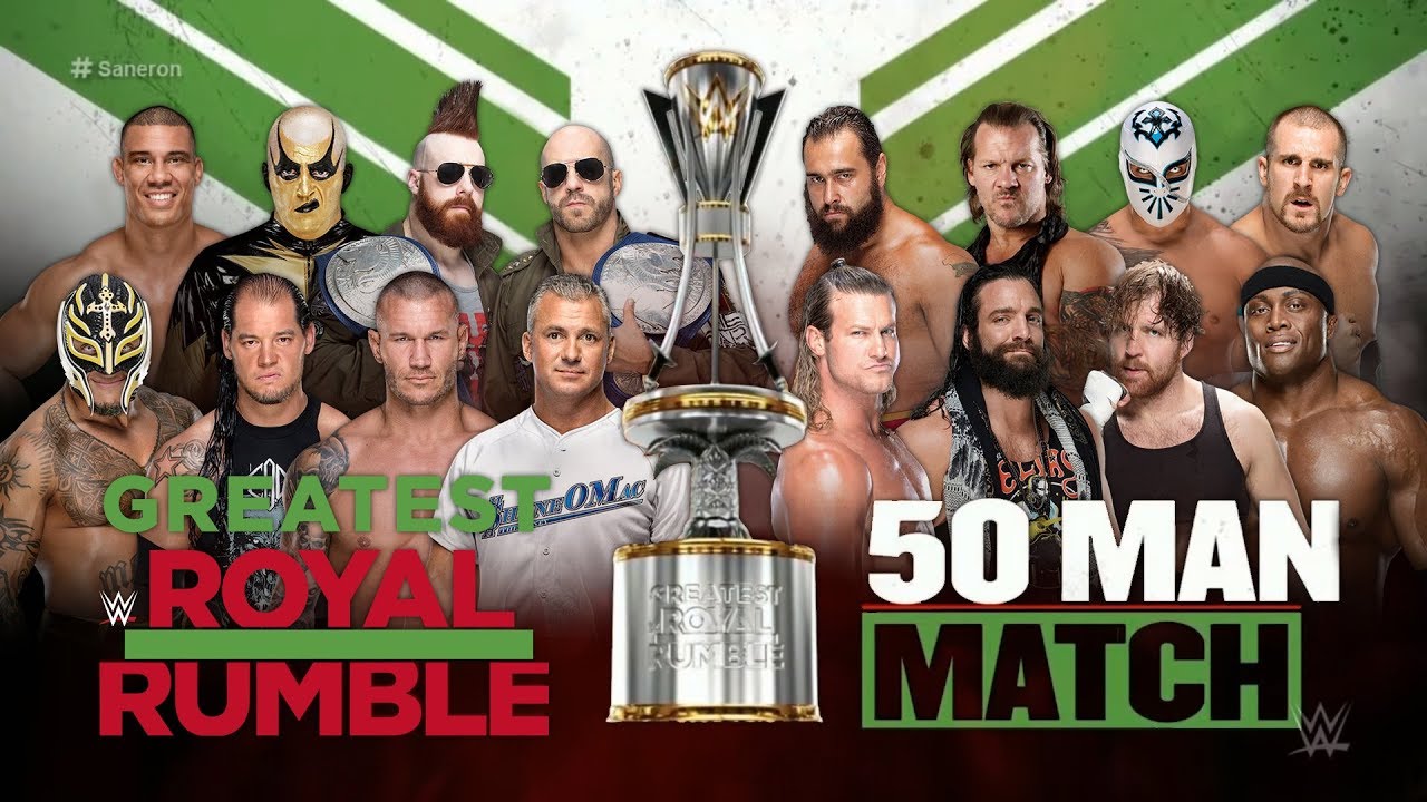 WWE 2K19 Universe Mode - GREATEST ROYAL RUMBLE Highlights