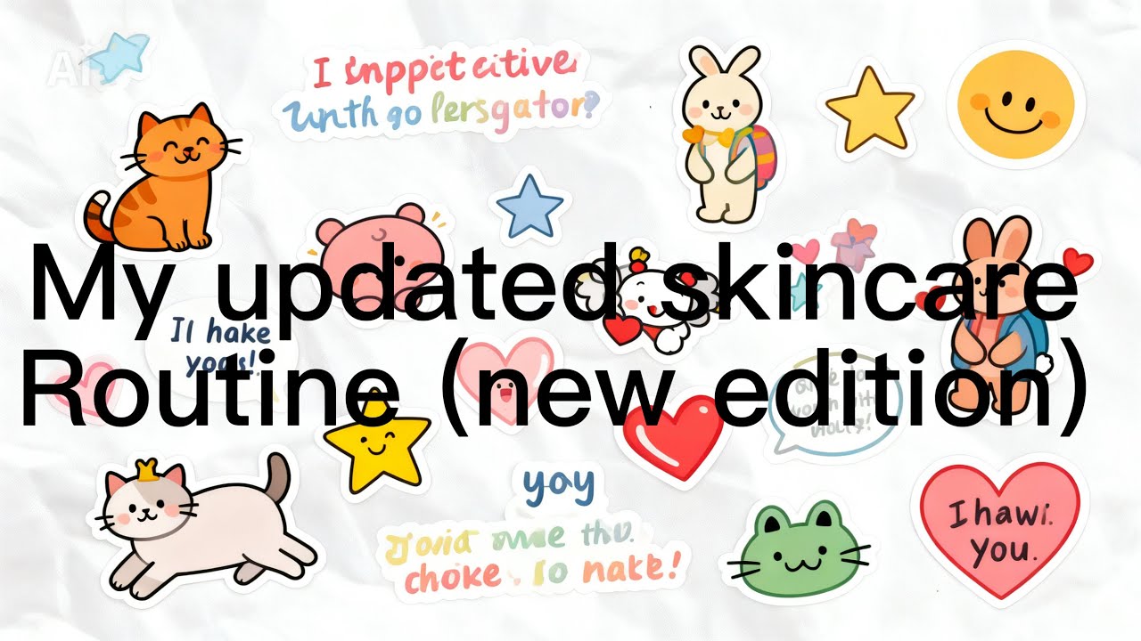 My new updated version of my acne routine (added a new product)