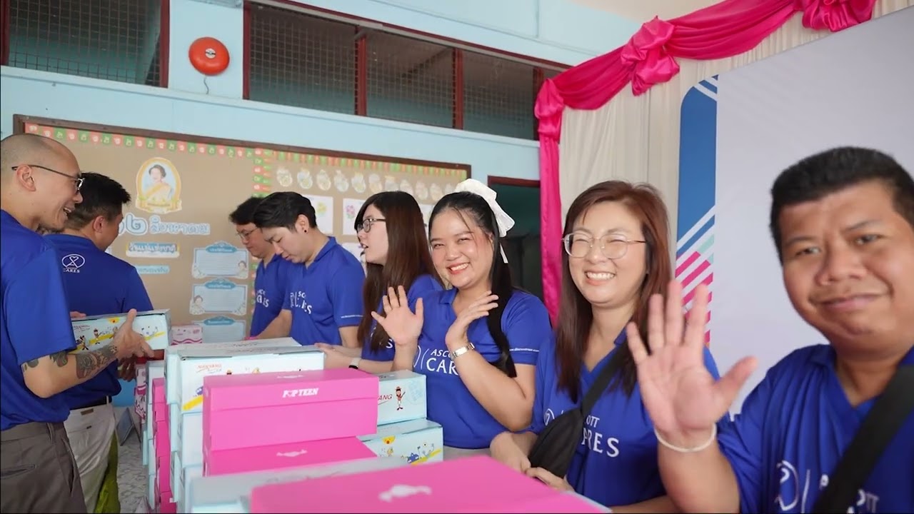Ascott Step Forward  l  Shoes to School in Thailand