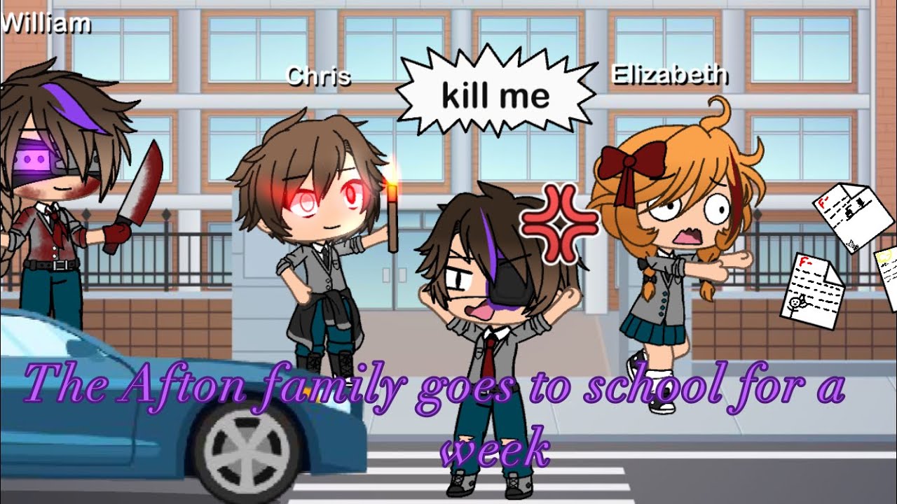 The Afton family goes to U.A. High school
