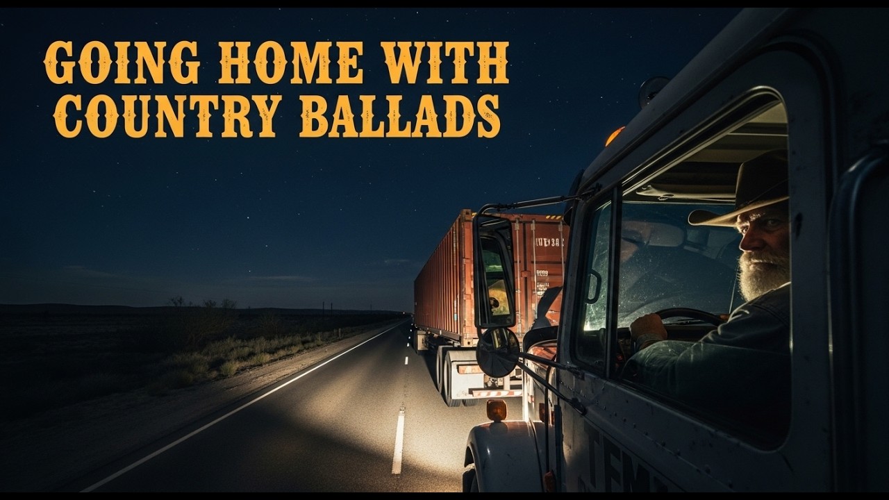One Hour Country Truck Ballad Playlist 2026 | The Rhythm of the Road Under a Blanket of Stars 🌌🎸