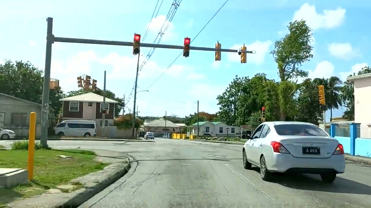 Driving in Barbados - Cave Hill to Oistins