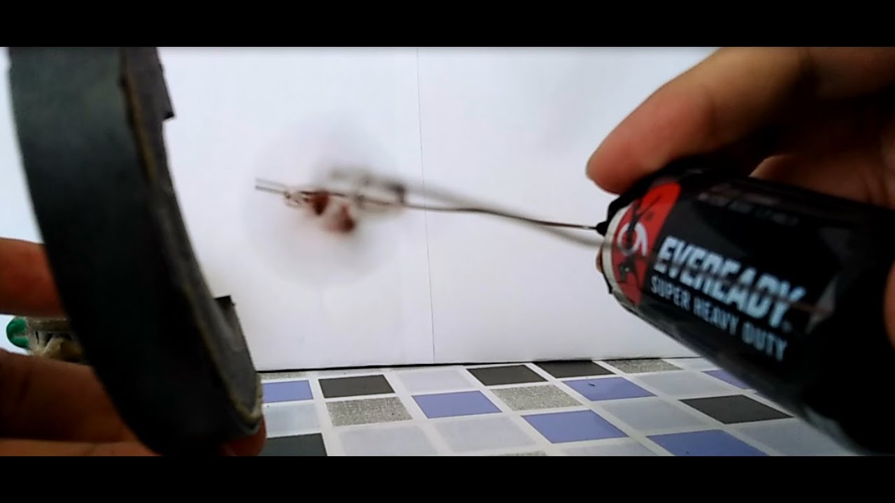 LEY DE FARADAY / EXPERIMENTO CASERO