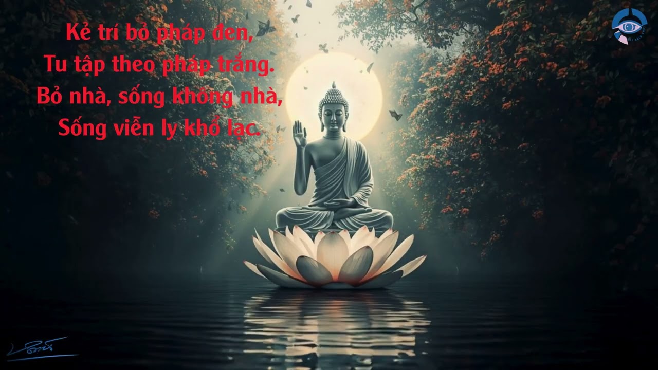 Kẻ trí rời căn nhà tối trong tâm để ở giữa an vui