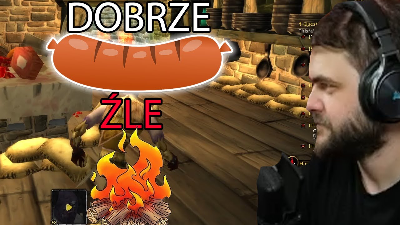 Poważne rozmowy o Maj&oacute;wcę i żywieniu podczas WoW Hardcore @HunterNexos @FlamyREC @KiszakArchiwum