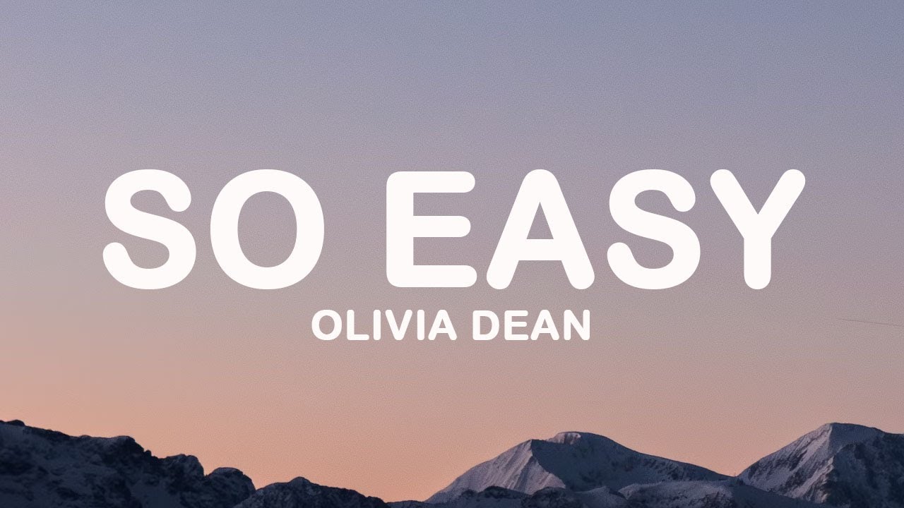 Olivia Dean - So Easy (To Fall In Love) (Lyrics)