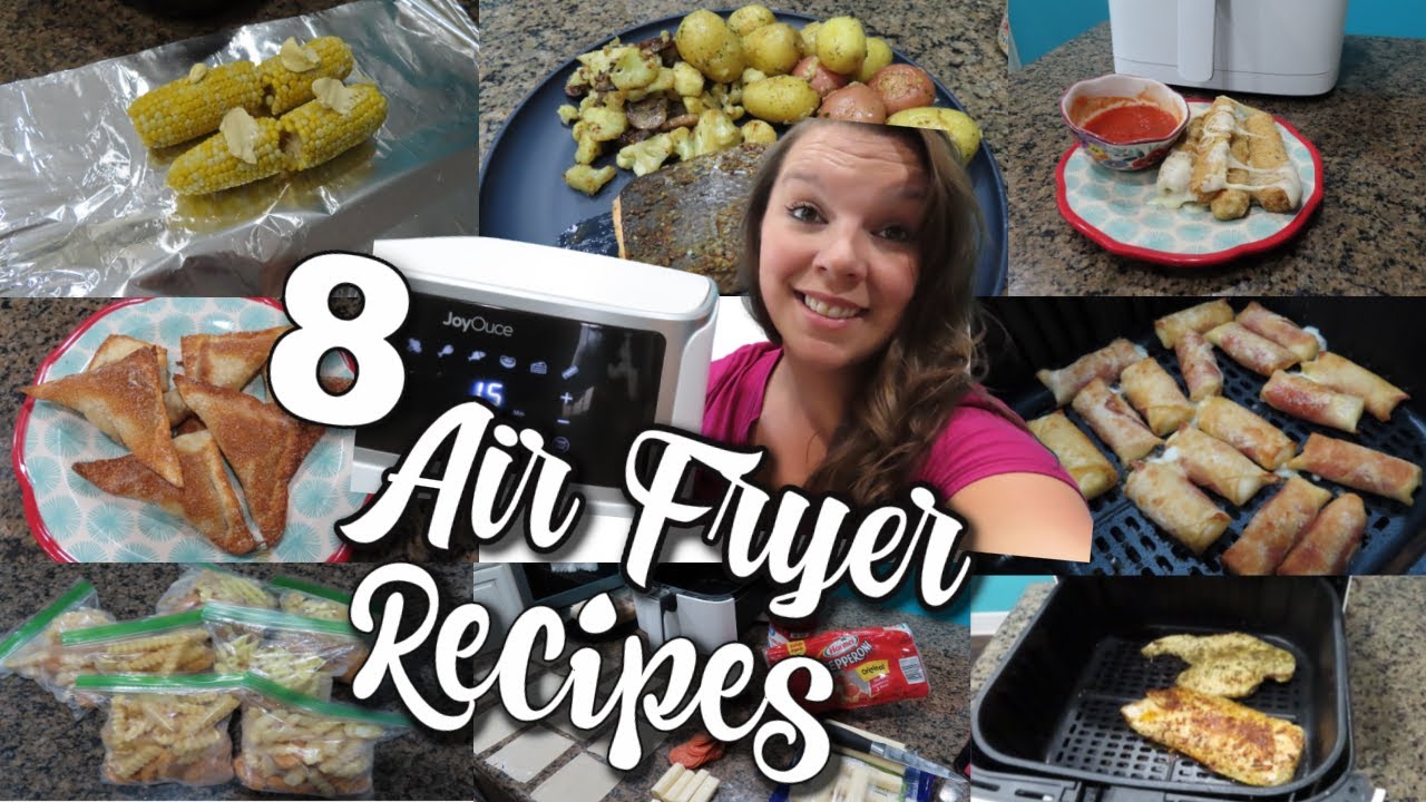 8 AIR FRYER RECEIPES + TIPS to use!