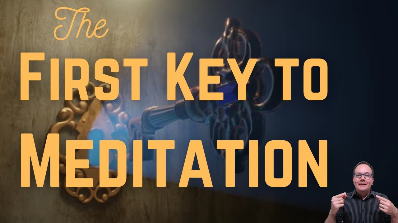 The First Key To Meditation - Yogi Explains