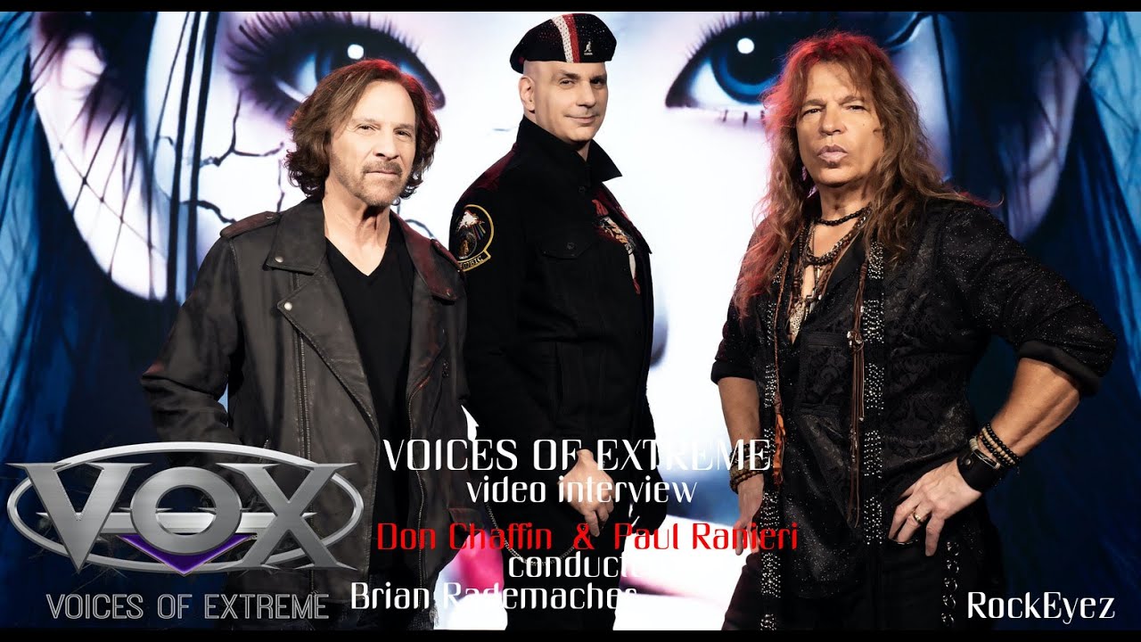 Don Chaffin / Paul Ranieri Voices of Extreme video interview by Brian Rademacher RockEyez