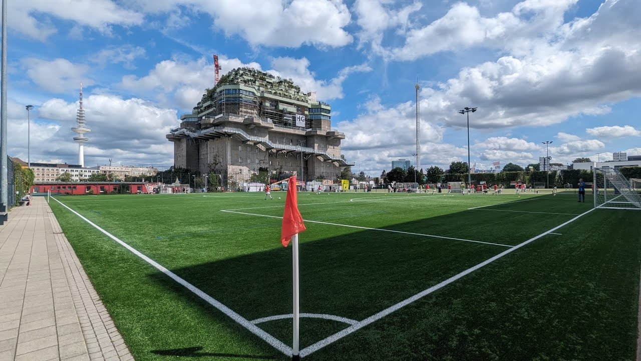 Zwischen Bunker & Millerntor-Stadion: Sportanlage Heiligengeistfeld - Groundhopping in Hamburg