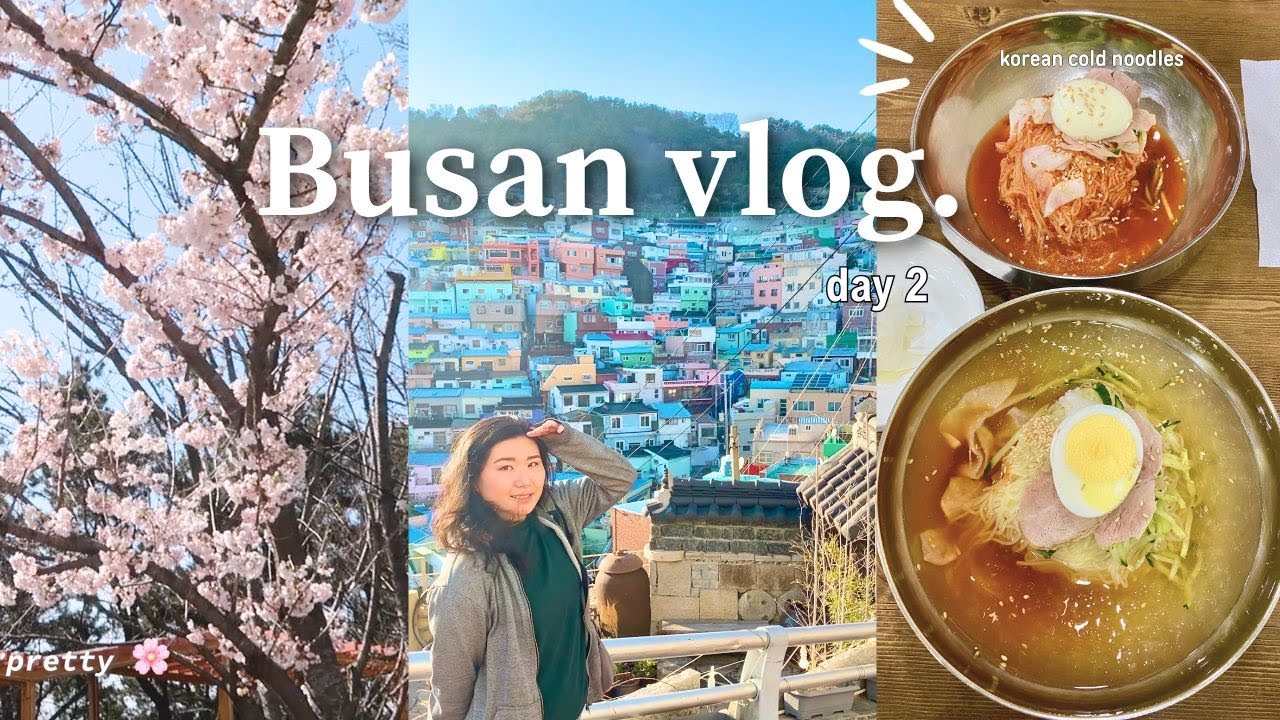 BUSAN VLOG 🎣 Songdo beach/cable car, Gamcheon Cultural Village, Busan itinerary ideas