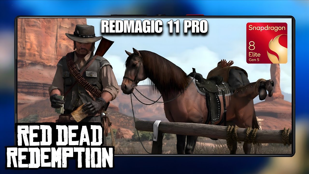 RED DEAD REDEMPTION 4k RESOLUTION - REDMAGIC 11 PRO Snapdragon 8 Elite gen 5