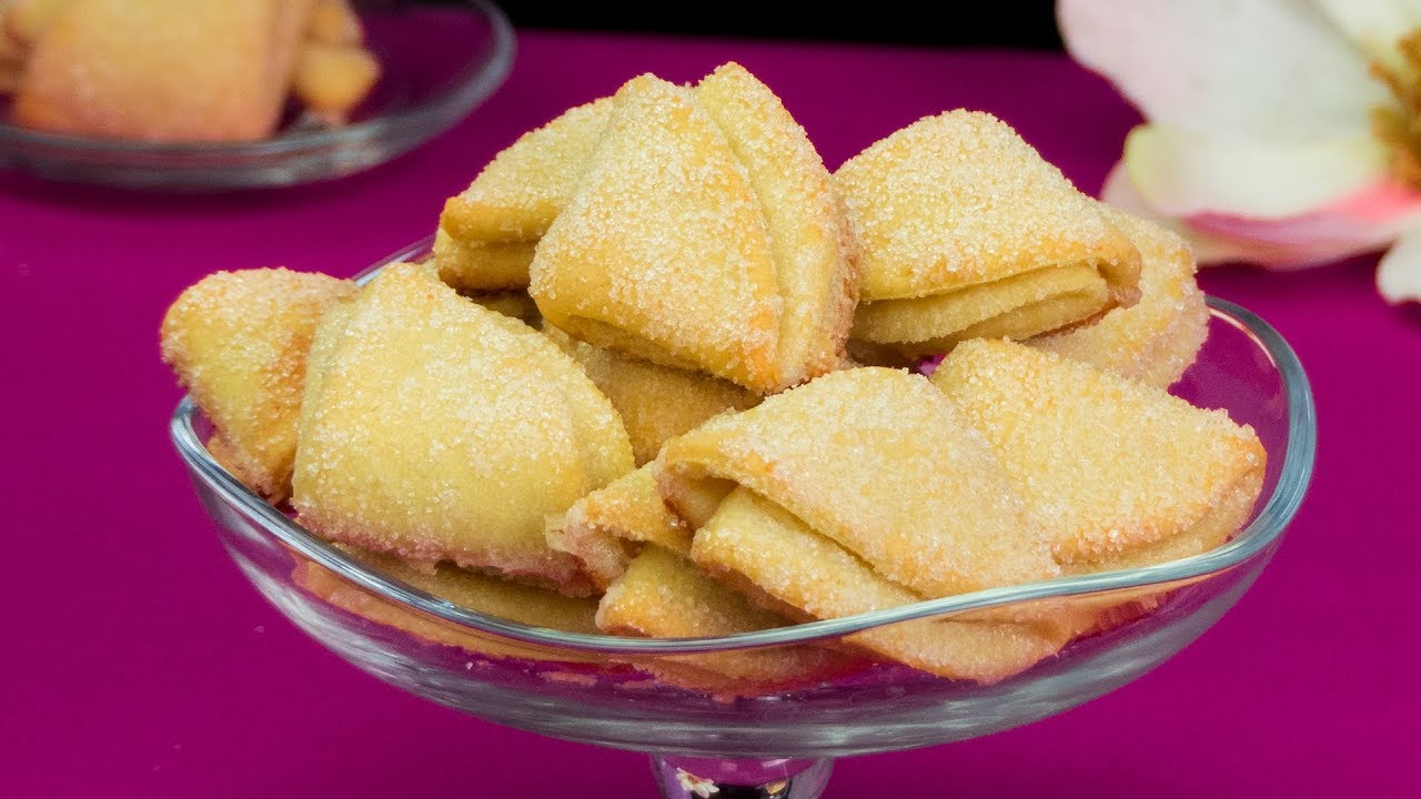 Рецепта за бисквити! Вкусни бисквити с извара , с пясъчна текстура. I Apetiten TV