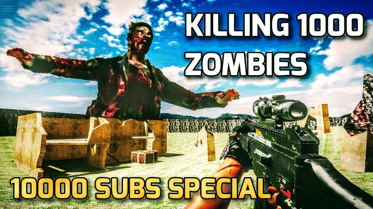 Celebrating 10000 Subs By Killing 1000 Zombies | Sfg2 Gameplay | 60 fps