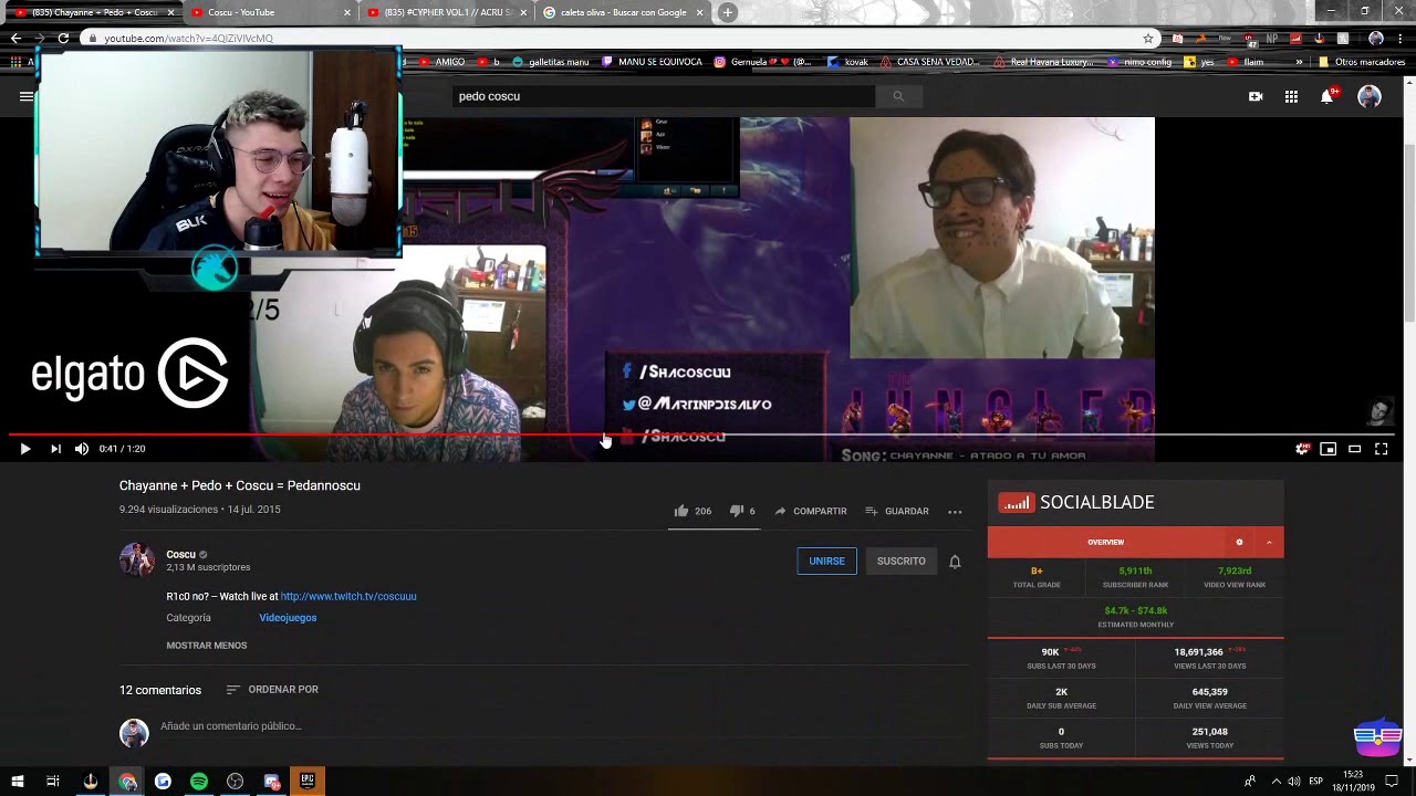 UNICORNIO REACCIONA A PEDO DE COSCU XD